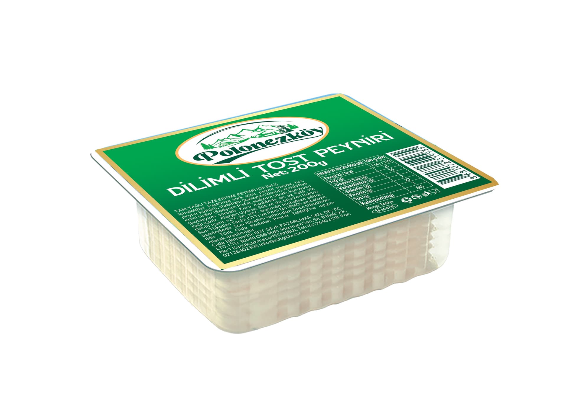 POLONEZKÖY DİLİMLİ TOST PEYNİRİ GRUBU